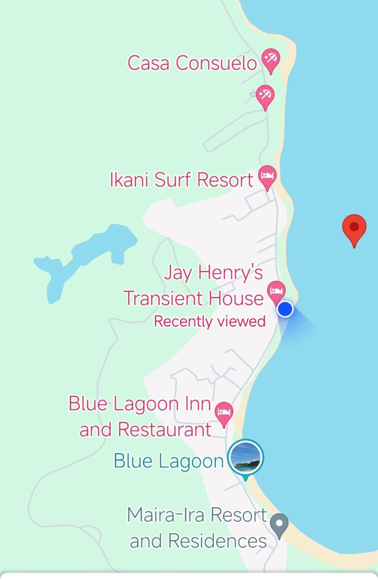 Jay Henry Transient Beach House, B Pagudpud, Blue Lagoon Beach Eksteriør bilde